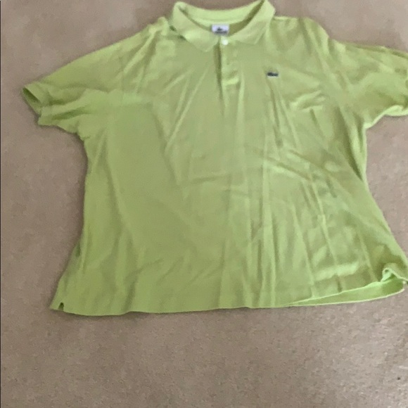 Lacoste Lime Green Polo - Picture 1 of 2